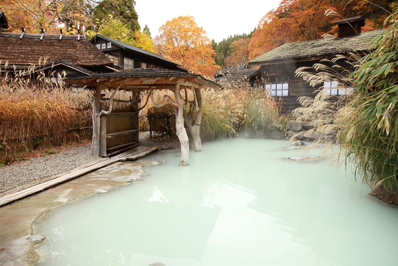 lữ quán Nyuto onsen